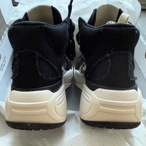 NEW 5M/6.5W Converse Weapon CX HI JOSHUA VIDES A00715C Black/Clear cork sneaker - Picture 5 of 11